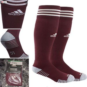 New Adidas Copa Zone Cushion Socks Maroon Small